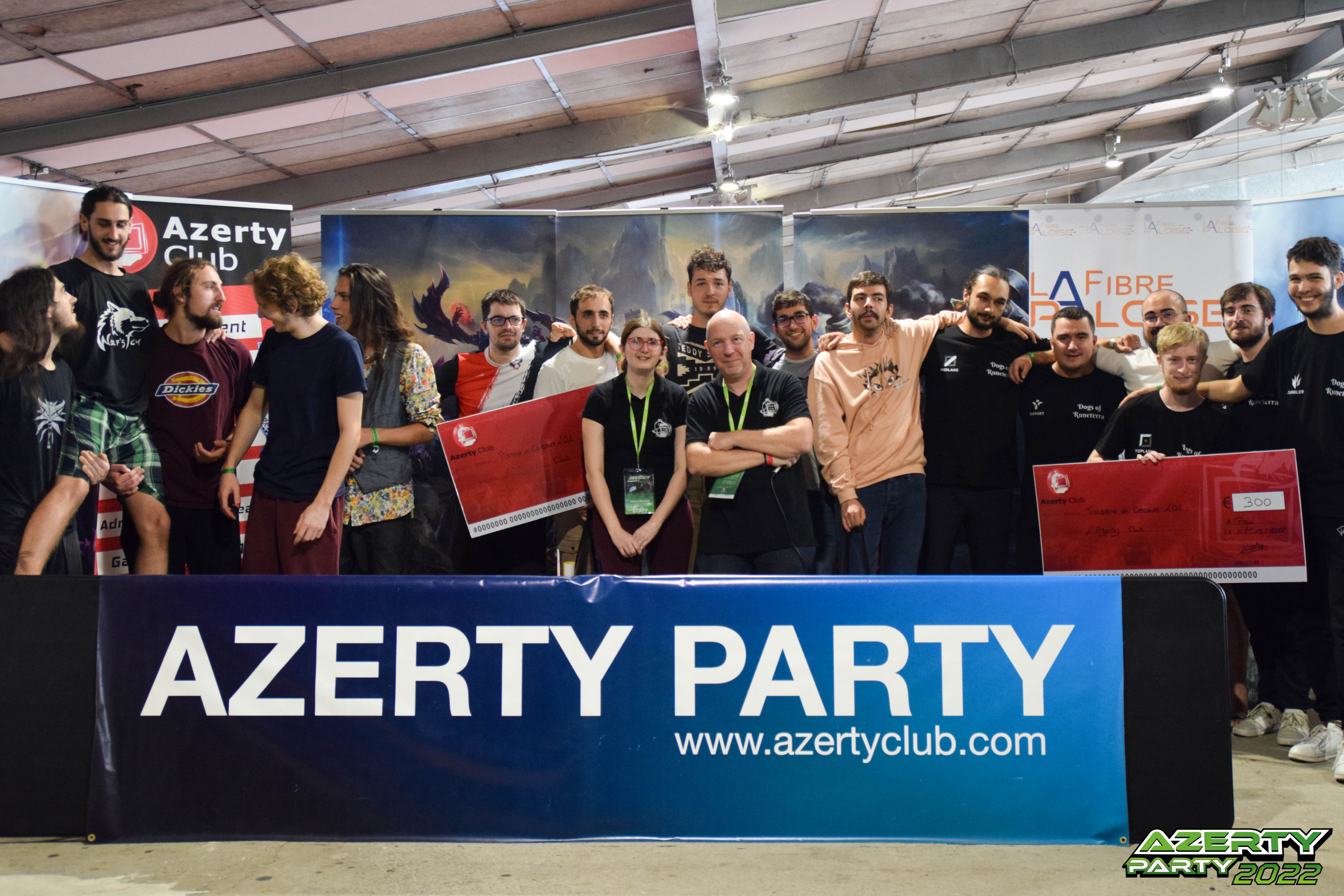 Les gagnants de l'Azerty Party 2022!